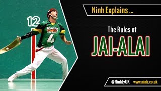 The Rules of Jai Alai  Cesta Punta  EXPLAINED [upl. by Grassi]