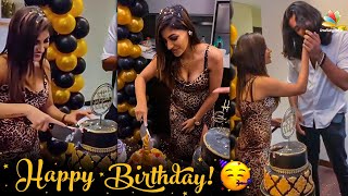 FULL VIDEO Yashika Anands Midnight Birthday Party  Aishwarya Dutta Bigg Boss Kamal Vijay Tv [upl. by Marvin]