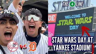 Star Wars Day at Yankee Stadium was FUN  The 4 Line STADIUM VLOGS ⚾️  5424 [upl. by Edobalo]