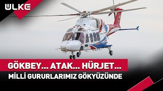 Gökbey Atak Hürjet Milli Gururlarımız Gökyüzünde haber [upl. by Areht899]