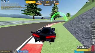 Roblox Driving Empire  2022 Rovana Racer Test Drive In Circuit Race No Talking [upl. by Starr32]