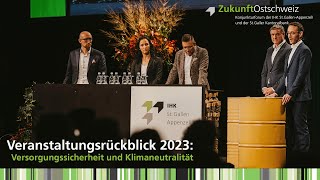 Veranstaltungsrückblick Zukunft Ostschweiz 2023 [upl. by Nolaf]