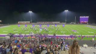 Gilmer High School Marching Band First Half time show of 2324 season [upl. by Atiuqer68]