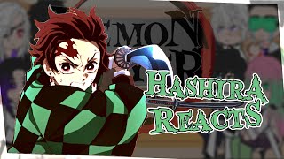 Hashira reacts to Tanjiro Kamado  Demon Slayer  Season 3  GCRV [upl. by Gwenore870]