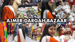 Ajmer Dargah Bazaar 2024  Street market shopping Ajmer Rajasthan  samreengallery vlog ajmer [upl. by Haral662]