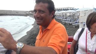 Schettino comandante del Costa Concordia a Meta Sorrento per sostenere Lorenzano [upl. by Winifred]