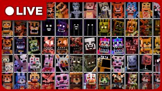 🔴Adding Animatronics🔴  ⚒️ Minecraft FNAF Mod Devlog [upl. by Wehttam]