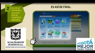 Guia de Tramites y Servicios  Secretaria de Educación del Distrito [upl. by Samale689]