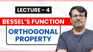 Bessels Function  Orthogonal Property of Bessel Function  Proof [upl. by Carmon]