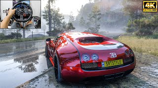 1470HP Bugatti Veyron  Forza Horizon 5  Logitech g29 gameplay [upl. by Nosnarb]