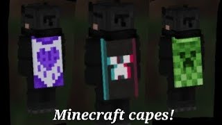 I got all 3 new capes in minecraft [upl. by Dickey271]