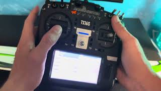 UMX Conscendo How to setup Flaps Flaperons TX16S [upl. by Shulock]