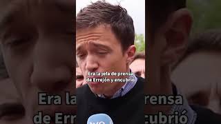 ¿Encubrió Sumar las quotfechoríasquot de Íñigo Errejón [upl. by Dessma237]