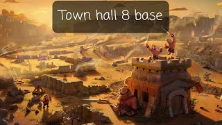 Town hall 8 best base [upl. by Olegna]