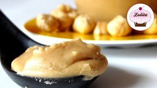 Receta de praliné 6040  Crema de avellanas casera  Relleno para tartas [upl. by Atiluap]