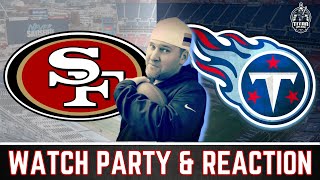 San Francisco 49ers vs Tennessee Titans Live Streaming Watch Party  NFL Football 2024 🏈 [upl. by Socram]