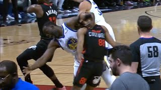 Draymond Green grabs Patty Mills by the neck and doesnt get a flagrant 😳 [upl. by Teage]