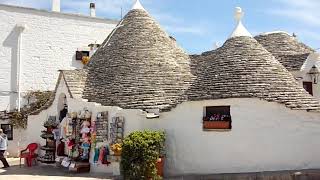 Alberobello a town of Bari Apulia southern Italy  literally quotbeautiful treequot  Dark Green  DG [upl. by Nnylyak]