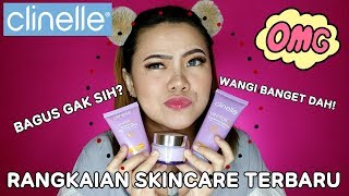 REVIEW  CLINELLE WHITEN UP  Skincare pemutih terbaru dari CLINELLE [upl. by Suoiluj]