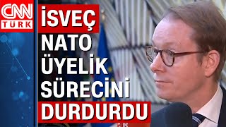 İsveç Dışişleri Bakanı quotSüreç geçici olarak durdurulduquot açıklamasında bulundu [upl. by Barbie]