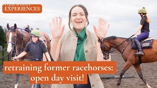 Are you ready to own an exracehorse Open day at SB Racehorse Rehoming  Riding With Rhi [upl. by Madelon502]