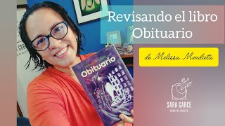 Revisando libros Obituario de Melissa Mendieta [upl. by Ellita779]