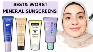 BEST amp WORST AUSSIE MINERAL SUNSCREENS  Australian Sunscreen Guide  Aussie Sunscreen  Razia Moe [upl. by Enileqcaj]