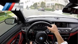 BMW M5 2016 POV Drive amp Start Up 560HP V8  BEAST CAR YouDrive [upl. by Erdnuaed158]