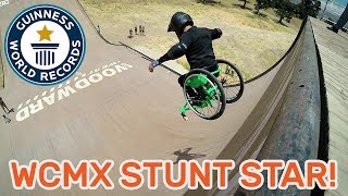 Aaron quotWheelzquot Fotheringham Extreme Wheelchair Athlete  Guinness World Records [upl. by Brockie843]