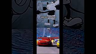 Mickey Mouse V’s lightning McQueen😂 plslikesubscribe [upl. by Nyrb582]