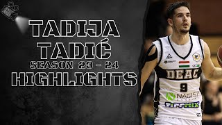 Tadija Tadić 9  DEAC  Season 23  24  Highlights [upl. by Joby908]