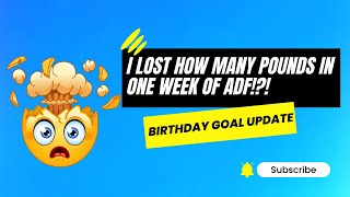 Intermitting Fasting  Alternate Day Fasting for 1 Week  Birthday Goal Results [upl. by Lebanna477]