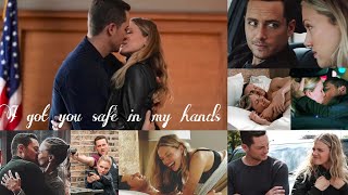 Jay Halstead amp Hailey Upton Chicago Pd  I got you safe in my hands  Upstead love story s4s9 [upl. by Soilissav941]