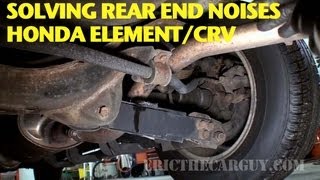 Finding and Repairing Rear End Noise Honda ElementCRV EricTheCarGuy [upl. by Eldwun]