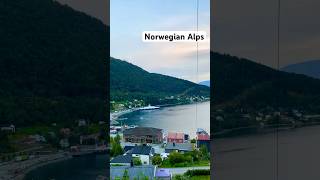 Hallstatt of Norway alps fjords lyngseidet placesthatdontfeelreal mountains nature village [upl. by Stevenson]