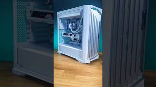 PURE White Antec Performance 1 FT PC Build [upl. by Adnuhsar]