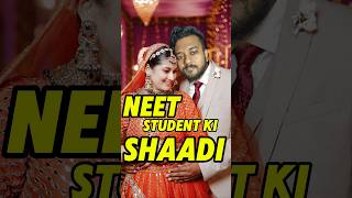 NEET aspirant ka shaadi album🙂💑 shorts shivamrajaiims neetexam funny [upl. by Damalus]