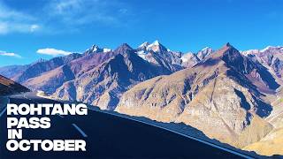 A quick travel guide to Rohtang Pass in October rohtangpass [upl. by Nnyloj441]