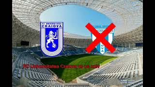 FC Universitatea Craiova vs cs universitatea Craiova [upl. by Dniren]