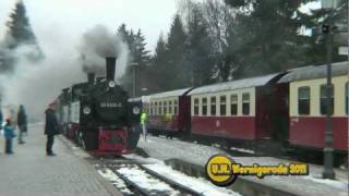 Steam locomotiverailwayHarzBrocken The special view  BrockenbahnDer besondere Blickwinkel [upl. by Dominica261]