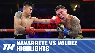 10 Minutes Of The Best Punches Emanuel Navarrete Landed On Valdez In Classic Fight  HIGHLIGHTS [upl. by Nasya]