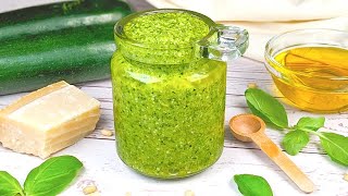 Pesto de courgettes  Recette très rapide  Pour apporter du soleil à votre table [upl. by Valorie]