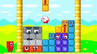 Kirby in Numberblocks Tetris 4 [upl. by Alekat763]