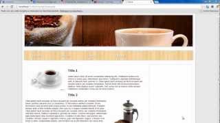 Create a website with PHP  Part 1 Templates [upl. by Yregerg325]