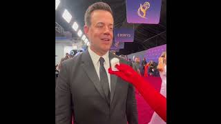 Carson Daly The Voice Emmys 2024 red carpet interview [upl. by Ahs]