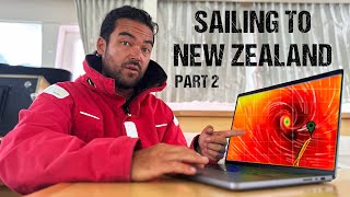 Crew have to OUTRUN A CYCLONE to get to New Zealand  Episode 250 [upl. by Annabella]