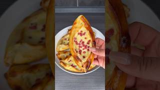 Pide aus Pizzateig  super einfach 😍 pide rezept [upl. by Skye931]