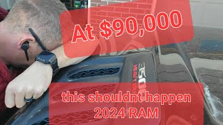 Cant believe this2024 RAM 3500 HD Cummins problemsat 90 grand this shouldnt be happening [upl. by Rea724]