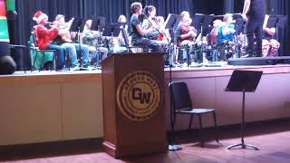 George West Junior high band quotAbominable Snowman Chasequot [upl. by Saffian158]