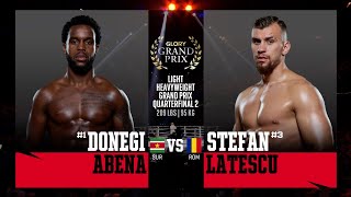 Donegi Abena v Stefan Latescu  GLORY Light Heavyweight Grand Prix [upl. by Bramwell]